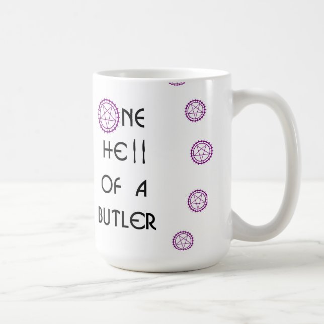 Inspirerad svart betjänt, mugg (Höger)