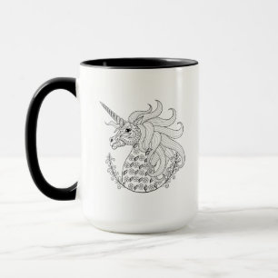 Inspirerad Unicorn Mugg