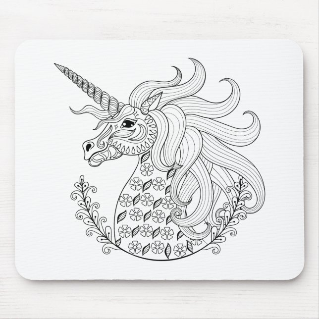 Inspirerad Unicorn Musmatta (Framsidan)