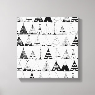 Inspirerad Wigwam 6 Canvastryck