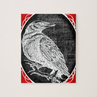 "Inspirerade det korpsvart" grafisk design Pussel