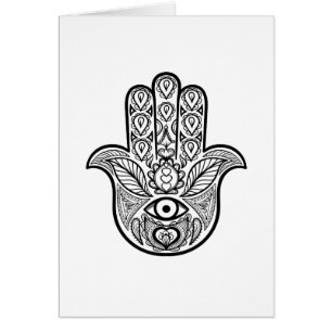 Inspirerade Hamsa räcker Hälsningskort