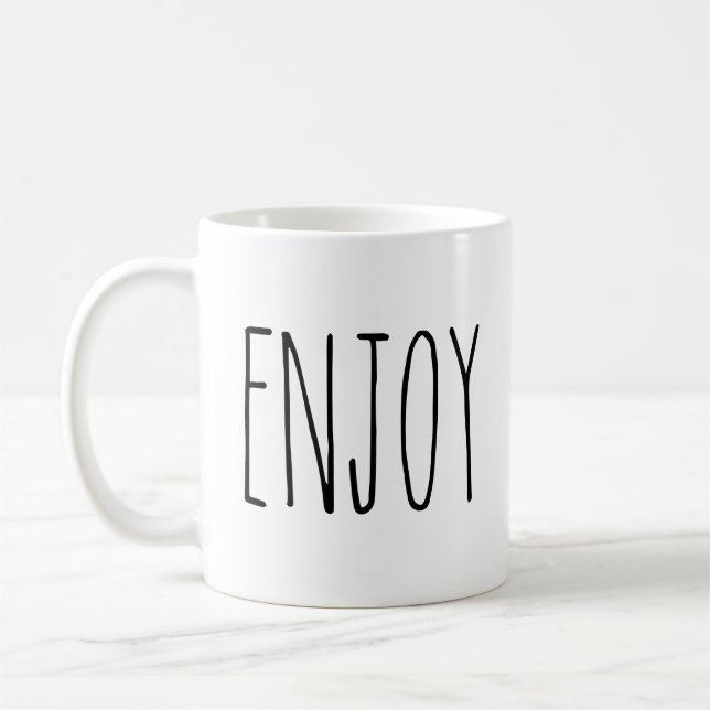 Inspirerade RAE DUNN tycker om muggen Kaffemugg (Vänster)