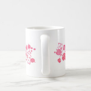 Inspirerade rosor GB för vintage 11 uns. Mugg