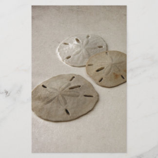 Inspirerade Sanddollar för vintage Brevpapper