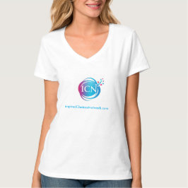 Inspirerade val knyter kontakt damT-tröja T-shirt