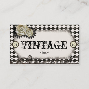 Inspirerade visitkortar för klassikervintage visitkort