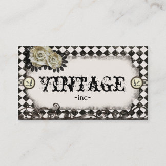 Inspirerade visitkortar för klassikervintage visitkort