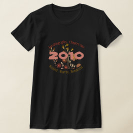 Inspirerande autobiografdesigner t shirt