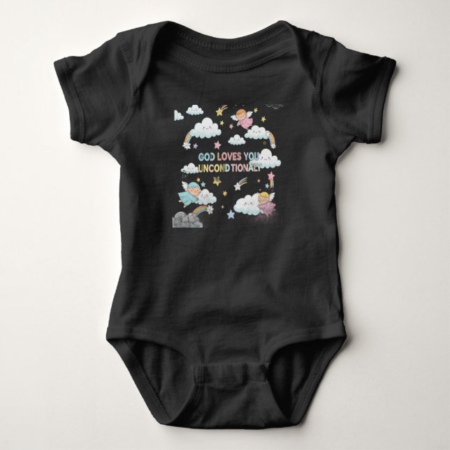 Inspirerande barnkläder t shirt (Framsida)