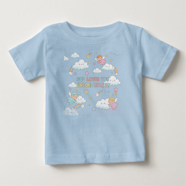 Inspirerande barnkläder t shirt (Framsida)