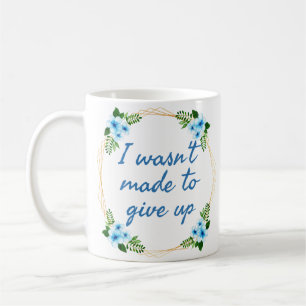 inspirerande bekräftelser för framgång kaffemugg