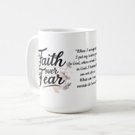 Inspirerande bibelvers kaffekopp
