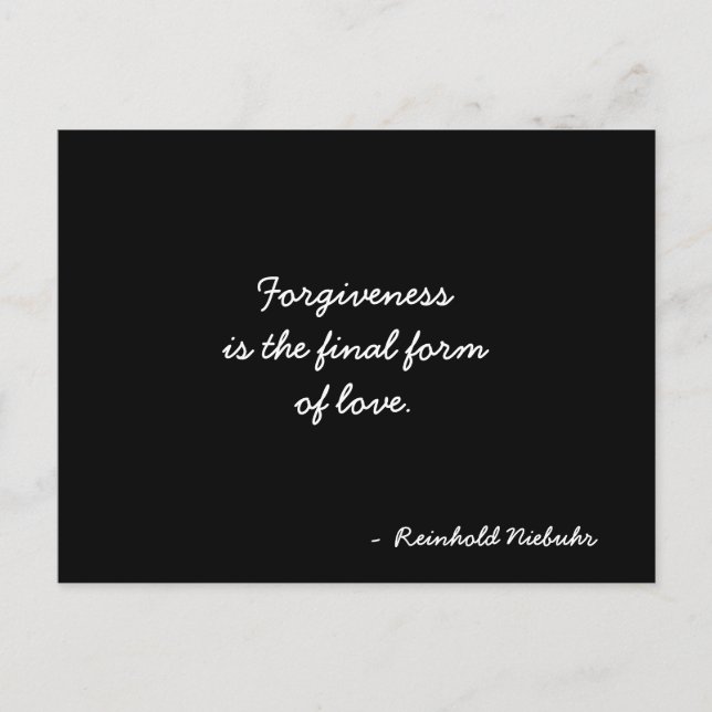 Inspirerande bildkortscitat vykort (Framsida)