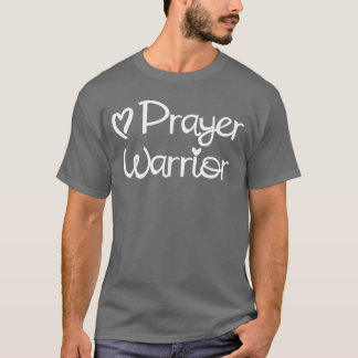 Inspirerande bönekrigare trovärdig talesättse frie t shirt