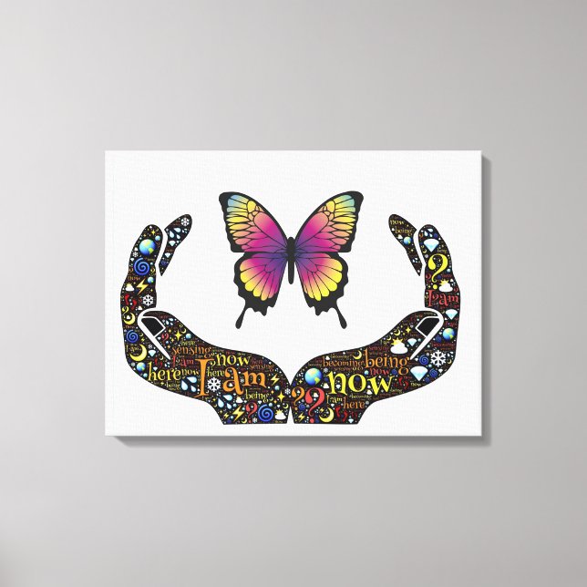 inspirerande canvastryck (Framsida)