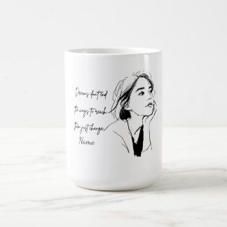 Inspirerande Citat Anpassad Namn Kaffe Mugg