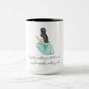 Inspirerande Citat Estetisk Kaffe Mugg