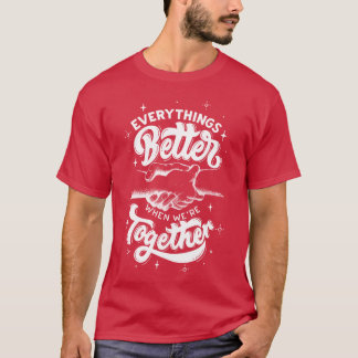 Inspirerande citat familj t shirt