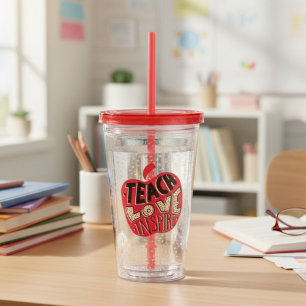Inspirerande Citat för Lärare Take Away Mugg