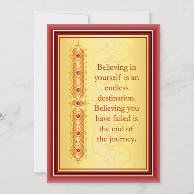 inspirerande citat i elegantens dekorativa design (Framsida)