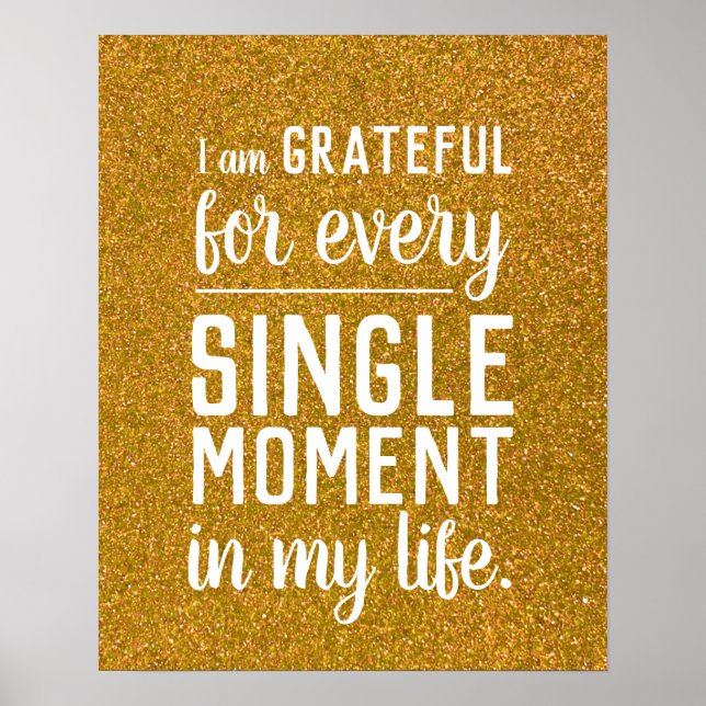 inspirerande citat jag är Påstående Motiv Poster (Framsidan)