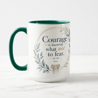 Inspirerande citat kaffemugg
