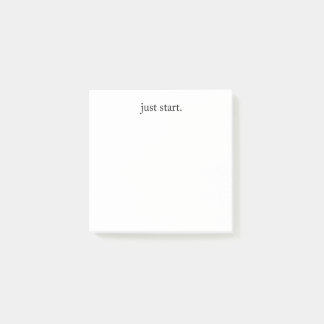 Inspirerande Citat Minimalist Post-it Block