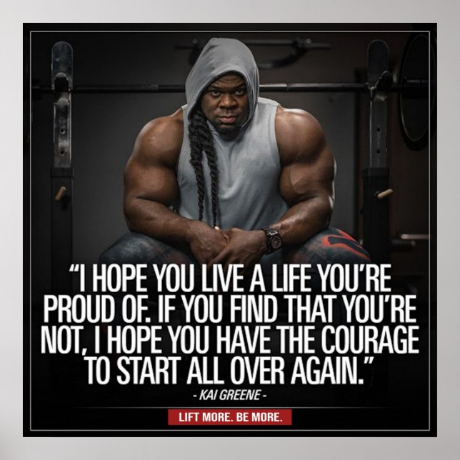 Inspirerande citat - Motiverande Poster för att ar (Framsidan)
