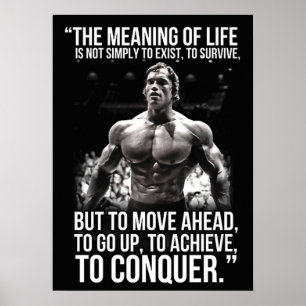 Inspirerande citat - Motiverande Poster för att re
