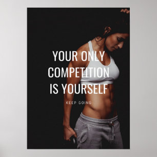 Inspirerande citat - Motiverande Poster för att re