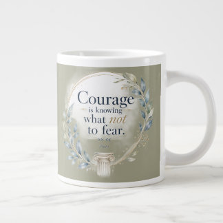Inspirerande Citat Plato Kaffemug Jumbo Mugg