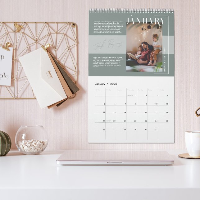 Inspirerande Citat & Prosa Familjefoto-ögonblick Kalender (Skapare uppladdad)
