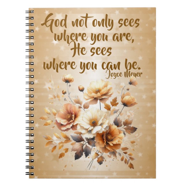 Inspirerande Citat Spiralblock av Joyce Meyer (Framsidan)