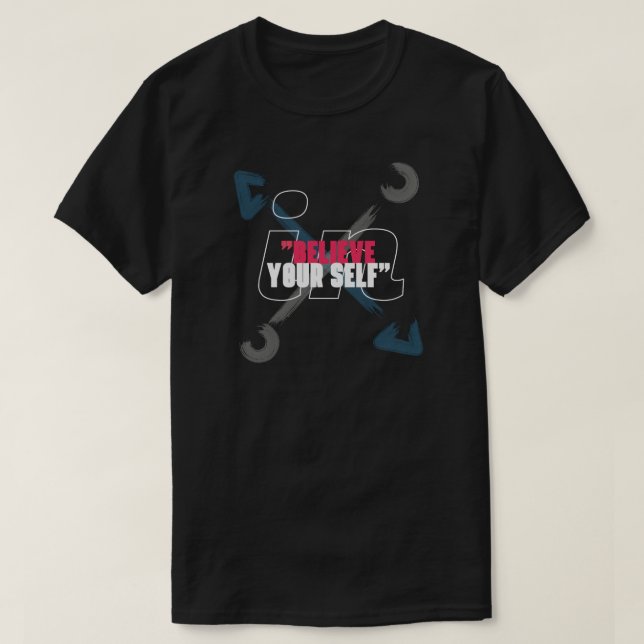 inspirerande citat t shirt (Design framsida)