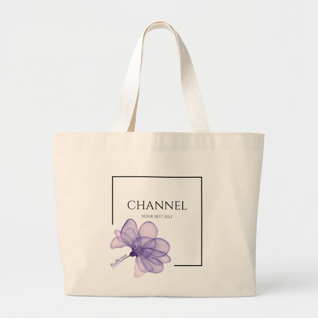 Inspirerande Citat Varuhandledsbag Jumbo Tygkasse (Framsidan)