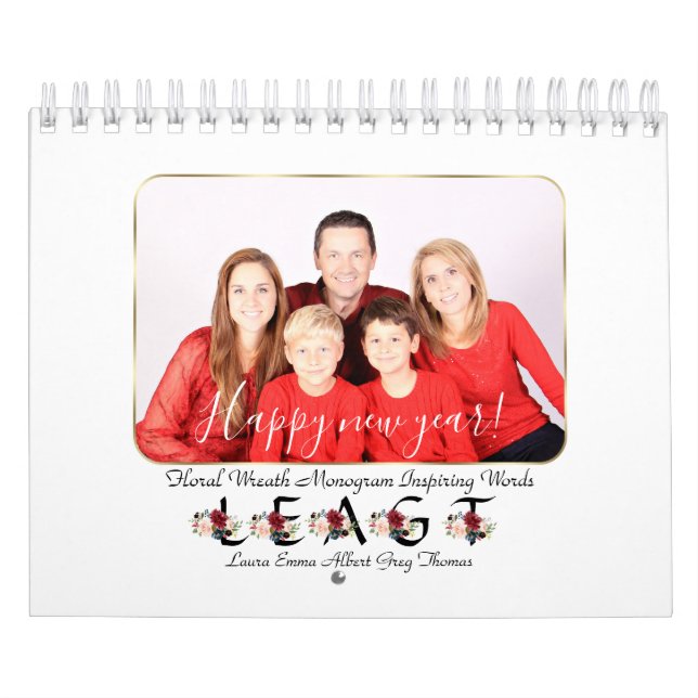 inspirerande citattecken Blommigt Blommigt av ande Kalender (Omslag)