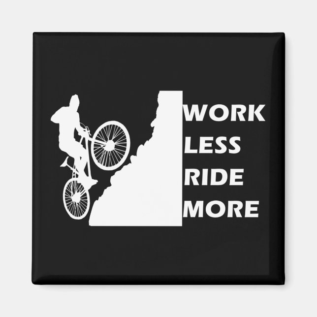 inspirerande cykelcitat magnet (Framsidan)
