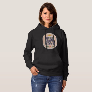 Inspirerande Du Är Exakt Där Du Behöver Vara T Shirt