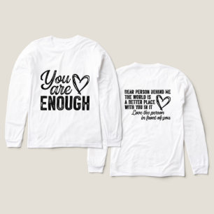Inspirerande Du Är Nog T Shirt