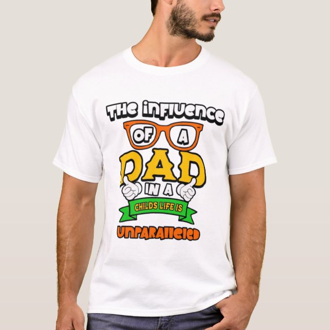 Inspirerande faderskap: t shirt (Framsida)