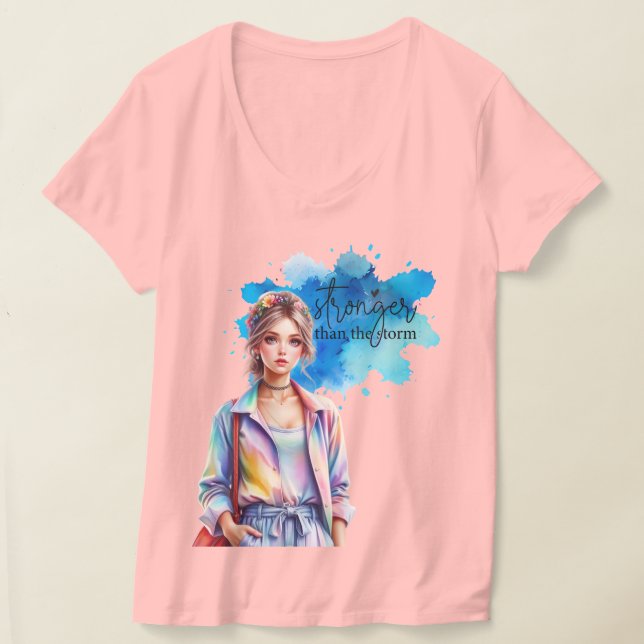 Inspirerande Flick Grafisk T Shirt (Laydown)