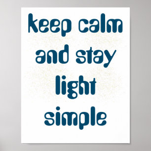 inspirerande fras poster