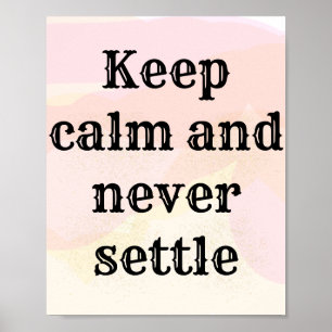inspirerande fras poster