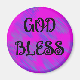 Inspirerande GUD VÄLSIGNA Rullningsmagnet Magnet