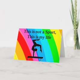 INSPIRERANDE GYMNASTICS-KVOTKONSTRUKTION KORT