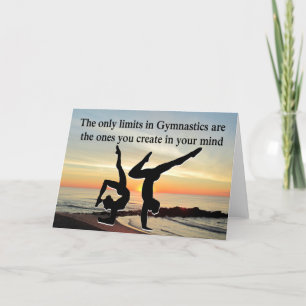 INSPIRERANDE GYMNASTIKVOT KORT