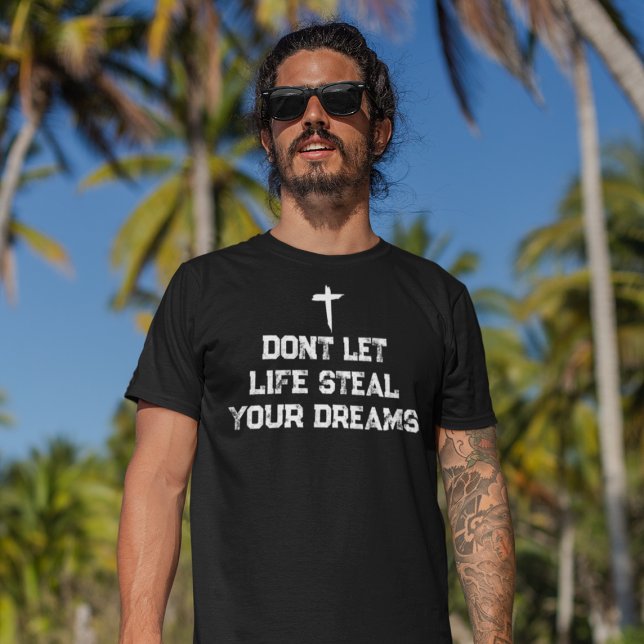 Inspirerande herrtröja med kristen text t shirt (Skapare uppladdad)