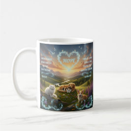 Inspirerande husdjur och natur: Motiverande Citat Kaffemugg