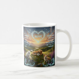 Inspirerande husdjur och natur: Motiverande Citat Kaffemugg